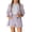 Light Purple, variant on TBWNWG Girls Two Piece Button Down Long Sleeve Short formal Outfit for Everyday Casual School Spring Summer Girls Age 3 to 14