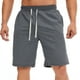 thumbnail image 2 of Pantalones cortos KIHOUT para hombre, informales, lisos, con bolsillo, cintura elástica, rectos, deportivos, para entrenamiento, 2 of 7