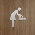 thumbnail image 3 of Señal de área para cambiar pañales, señal de baño, estación de cambio de pañales para público, 3 of 6
