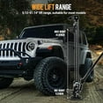 thumbnail image 3 of Farm Jack 48 Inch, 3 Ton (6600 Lbs) High Lift Jack for Off Road Vehicles, Trucks & Tractors, Heavy Duty Ratcheting Off Road Utility Jack, Black, 3 of 9