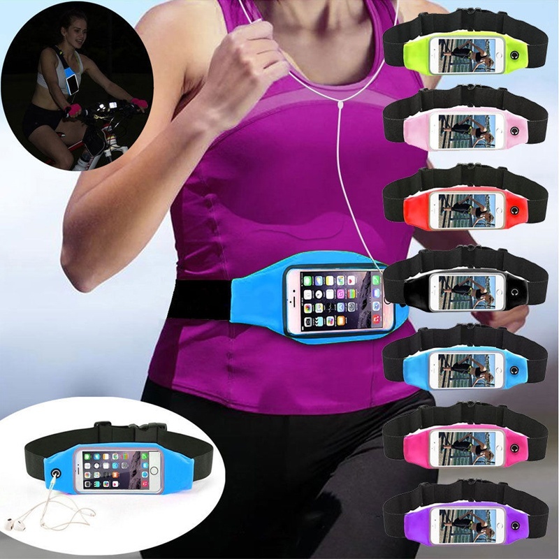 Sports Running Jogging Gym Waist Strap Case Holder Bags For Samsung Galaxy A70