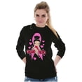 thumbnail image 4 of Betty Boop Breast Cancer Chemo Hero Women Plus Size Long Sleeve Graphic Tee Brisco Brands 2X, 4 of 5