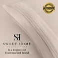 thumbnail image 6 of Sweet Home Collection 1500 Series Bed Sheets - Extra Soft Microfiber Deep Pocket Sheet Set - Beige, King, 6 of 6