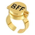 thumbnail image 1 of Bague Monogramme Bague d'Amitié Ouvrable, 1 of 7