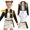 Popular Singer Costume#50, variant on Halloween Pop Star Costume Women's Dark Cosplay Costume Dress for Adults Size L,Halloween Costumes,L