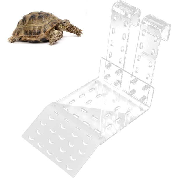 Turtle Basking Platform, Transparent Acrylic Aquatic Reptile Basking ...