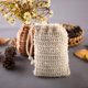 thumbnail image 2 of Paquete de 20 bolsitas de jabón exfoliante para jabón, bolsa de jabón de ramio natural, bolsa de jabón hecha a mano, bolsas de jabón de malla con cordón para baño y ducha. TUNC Sencillez, 2 of 5