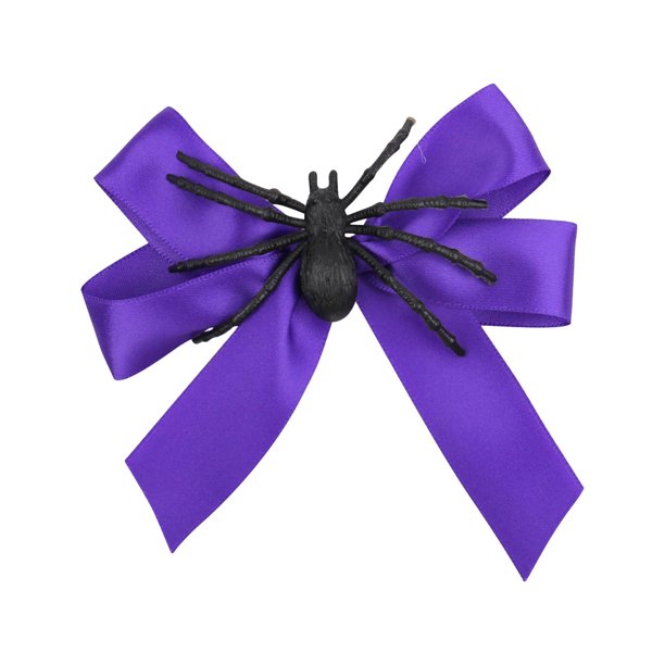 Accesorio de pinza para el cabello con lazo para disfraz de Halloween: accesorio de pinza para el cabello lateral lindo y divertido