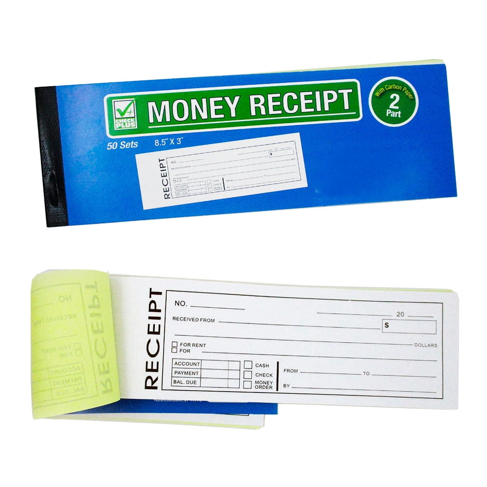 1~12 Rent Receipt Book 50 Set Money Receipt Record New Sales
