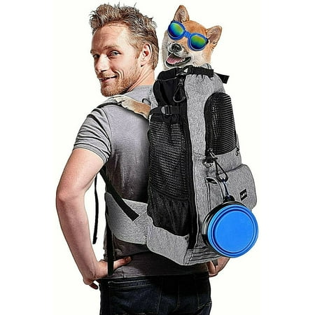 Dog Carrier Backpack Pet Sport Sack Travel Hiking Bag Medium (8 to 17 Lbs)