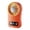 Orange, variant on Electric Mosquito Killer Fan USB Powered Red Portable Bug Zapper with Cooling Fan Function 1 Unit Mosquito Repellent Device with 1 Charging Cord for Outdoor Camping Indoor Bedroom Backyard Picnic Use