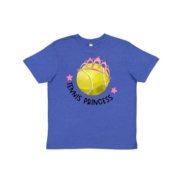 Inktastic Tennis Princess- Tiara Youth T-Shirt