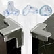 thumbnail image 2 of 4/8/12/16 Uds. Mesa de protección de esquina de seguridad para bebés, protector de esquina de borde de silicona, cubierta de protección de escritorio anticolisión transparente Tan Jianjun unisex, 2 of 2