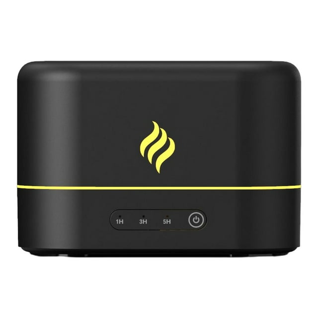 GROWTH TANK Diffuseur d'Éclairage Coloré Humidificateur pour le Voyage de Chambre à Coucher Noir