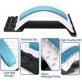 thumbnail image 2 of Back Stretcher Lumbar Support Back Board Back Stretcher For Acsergery Lower Back Stretching Device Gift, 2 of 5