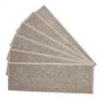 thumbnail image 3 of Rhinestone Area Rug Custom Cut Carpet Mat Runner, Durable Indoor Luxurious Grey Tan Speckled Fleck, Stain Fade Soil Resistant, 8'x8', 3 of 4