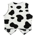 thumbnail image 3 of YONGHS Unisex Kids Halloween Fancy Dress Cow Printed Vest Waistcoat Tops 3-16, 3 of 5