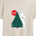 thumbnail image 3 of Coca-Cola - Christmas Tree - Juniors Ideal Flowy Muscle T-Shirt, 3 of 5