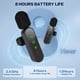 thumbnail image 4 of ZealSound Mini Micrófono para iPhone con Pantalla LED, Micro Lalier Inalámbrico con USB-C/USB - Reducción de Ruido y Efecto Eco, 6 Micrófonos de Muff Peludos con Parabrisas para TikTok, Podcast, ASMR, Video de YouTube, 4 of 8
