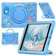 thumbnail image 2 of Case For iPad 7/8/9 Generation 10.2" (2019/2020/2021) Multi-Protective Cute Soft Bubbles Cover, With 360 Degree Rotating Stand and Shoulder Strap, 2 of 12