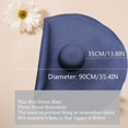 thumbnail image 2 of Oversized Beach Straw Hats for Women Floppy, Extra Large Sun Visor Hat Wide Brim Summer Roll Up Big Beach Hat Women Foldable, 2 of 5