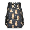 thumbnail image 2 of Goldendoodle Dog Backpack for School,Cute School Bag,Schoolbag with Adjustable Shoulder Straps & Padded Back,16.9 Inch, 2 of 5