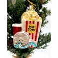 thumbnail image 2 of Kurt Adler Noble Gems Popcorn and Movie Glass Ornament – Holiday Christmas Tree Decoration, 2 of 6