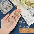 thumbnail image 3 of 1Pcs Alloy Magic Protection Lucky Star Charms Bulk Pentagram Charm for Jewelry Making, 3 of 8