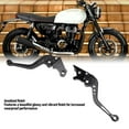 thumbnail image 4 of Aluminum Alloy Adjustable Brake Clutch Lever Replacement Motorcycle Hand Lever for GB350S CB350 RS, 4 of 7