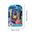 thumbnail image 3 of NOUGFVZP Cute Sea Creatures Diving Toys Set of 2, Underwater Seaweed Marine Animals Bath Toys, Pool Diving Game for Kids, Swimming Pool Water Toys, Educational Toys, 3 of 3