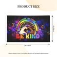 thumbnail image 3 of Be Kind Flag 3x5 Ft In A World Where You Can Be Anything Peace Flag - Inspirational Outdoor Decoration for Home, Garden, or Events, 3 of 5