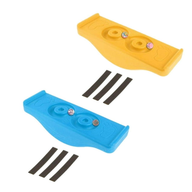 S SERENABLE 2Pieces Balance Board Sport Outside Kids Children Balance Board Garden Rocking