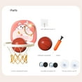 thumbnail image 4 of PATLOLLAV Indoor Mini Basketball Hoop for Toddlers Kids Boys Bedroom,Adjustable Height,Space-Saving,Christmas Birthday Gifts Toy for Boys,Toddler Toys,Christmas Clearance Sales, 4 of 5