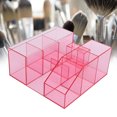 thumbnail image 4 of Estuche de almacenamiento de pestaas, estuche organizador de pestaas, tienda transparente rosa y pestaas de exhibición para salón de belleza para el hogar LHCER Descripción de la referencia, 4 of 8