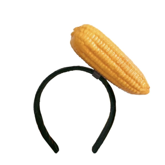 Acahhotxx Funny Headbands, Novelty Knitted Headbands Stuffed Vegetables Hairbands Comfortable Costume Headpiece for Party Costume Accessory