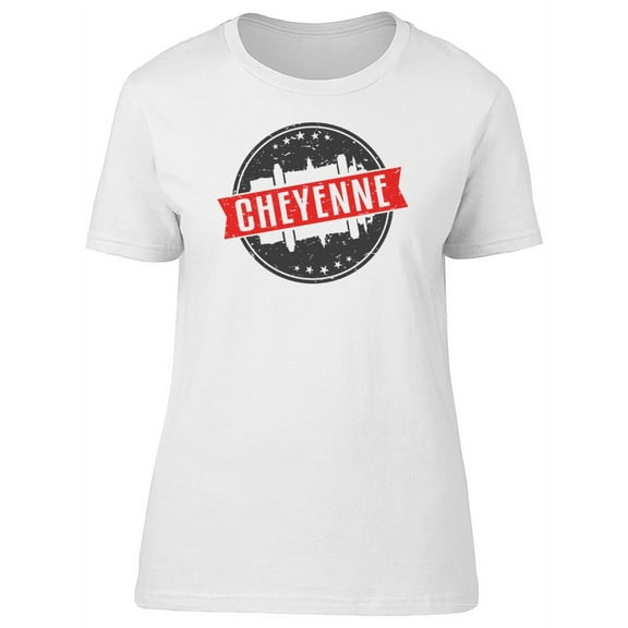 Cheyenne Wyoming Travel Lovers T-Shirt Women -Image by Shutterstock, Female x-Large