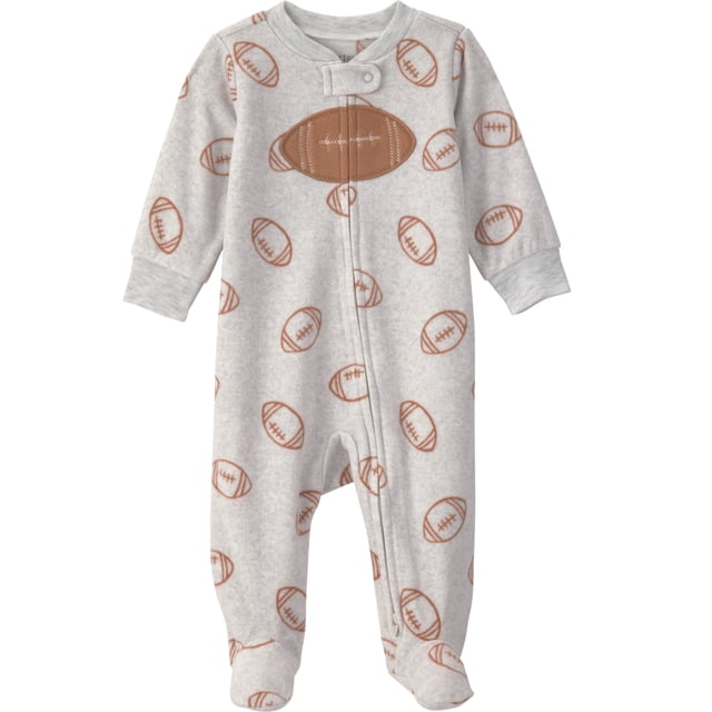 Mameluco Child of Mine con Cierre Doble, Gris, Talla 0NB