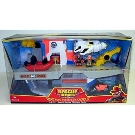 Rescue Heroes Micro Adventures A.R.C.C. (Aquatic Rescue Command Center)