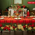 thumbnail image 3 of Christmas Table Cloth Rectangle 60x120 Inch-Water Resistant Holiday Decorative Print New Year's Eve Oblong Cloth Tablecloth,Table Covering for Party,Kitchen,Dining Room, Outdoor, 3 of 8