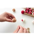 thumbnail image 6 of MOQIN Felt Balls Snowflake Ornaments, 16 PCS Christmas Set Colorful DIY Garland With Needle & Rope 4 Styles Xmas Tree Decoration For Birthday Home Party Decor Carnival Photo Prop, 6 of 9