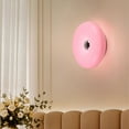 thumbnail image 3 of Modern Donut-Shaped Ambient Night Light, Rechargeable Wall Lamp with Three Color Temperatures, Touch Switch, Suitable for Decorative Lighting in Bedrooms, Study Rooms, Living Rooms, and Offices, 3 of 14