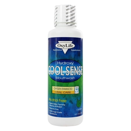 OxyLife Hydroxy Cool Sense Mouthwash - Cool Mint 16 fl oz Liq
