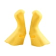 thumbnail image 2 of Lipstore 2 Pieces Bike Brake Levers Hoods Protector Anti Slip Bike Brake Handle Cover Yellow, 2 of 8