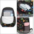 thumbnail image 4 of Game Controller Black Pattern 17" School Backpacks for Teens,Waterproof Oxford Fabric,S-Shape Padded Straps for School,Travel,Hiking,Camping, 4 of 6