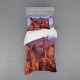 thumbnail image 2 of Ambesonne Nature Bedding Set 4 Pcs, South American Scenery, Queen, Brown Blue, 2 of 3