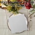 thumbnail image 1 of unbranded 25Ud Toallas Desechables Gris Con Textura De Para Fiesta Y Elegantes, 1 of 6