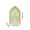 White_B, variant on COM1950s Wooden Eid Mubarak Decoration, Led Lighted Castle Ornament for Ramadan Home Decor, Hanging Wood Art for Wall, Islamic Holiday Gift, White Finish