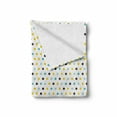 thumbnail image 2 of Retro Soft Flannel Fleece Throw Blanket, Polka Dots Rounds Vintage Retro 60s 50s Themed Image Geometric, Cozy Plush for Indoor and Outdoor Use, 50" x 60", Mint Green Marigold, by Ambesonne, 2 of 6