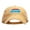Gold, variant on Retro Van Embroidered Unstructured Cotton Cap - Navy OSFM