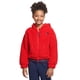 thumbnail image 2 of Sudadera con capucha Tommy Hilfiger para niñas, color rojo sherpa, talla 16, 2 of 3
